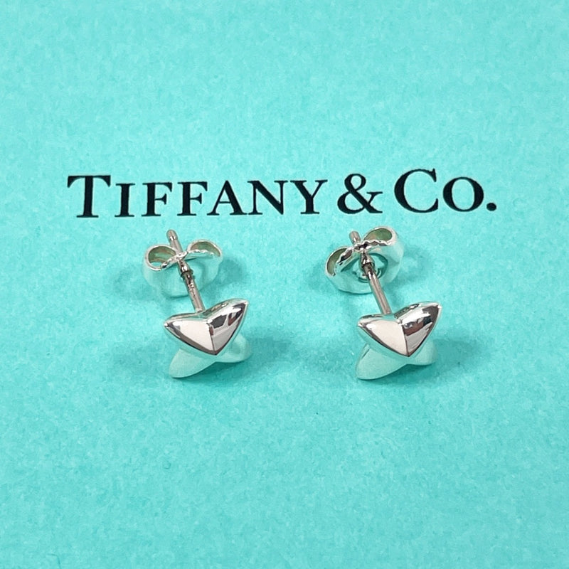 TIFFANY&Co. earring シリウススター Elsa Peretti Silver925/14 white gold Silver unisex Second hand