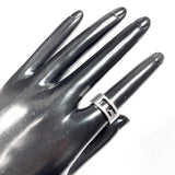 GUCCI Ring Branded Cutout G Silver #US 4 3/4 Silver Women Second hand