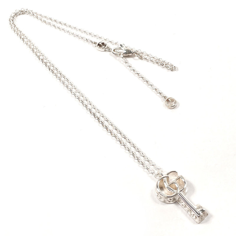 GUCCI Necklace Double G Key Pendant Silver925 Silver Women Second hand