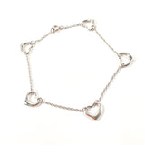 TIFFANY&Co. bracelet Open Heart 5P Elsa Peretti Silver925 Silver Women Second hand