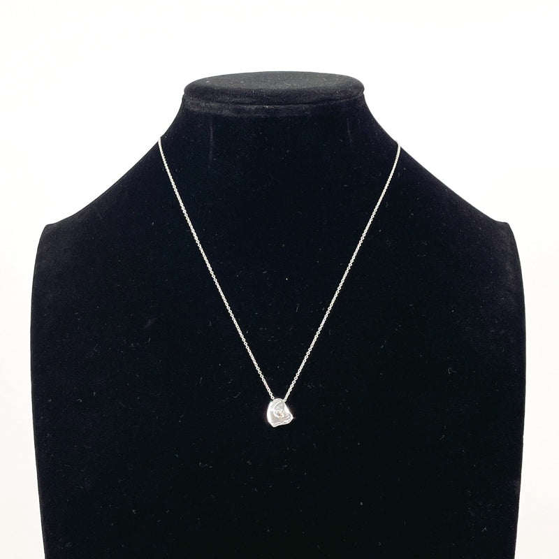 TIFFANY&Co. Necklace Full heart Elsa Peretti Silver925 Silver Women Second hand