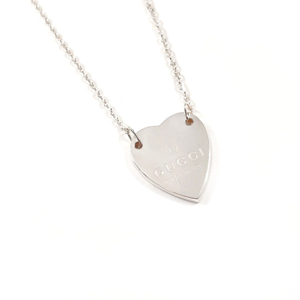 GUCCI Necklace 223512 J8400 8106 Trademark Heart Silver925 Silver Women Second hand