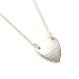GUCCI Necklace 223512 J8400 8106 Trademark Heart Silver925 Silver Women Second hand