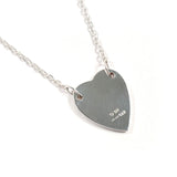 GUCCI Necklace 223512 J8400 8106 Trademark Heart Silver925 Silver Women Second hand