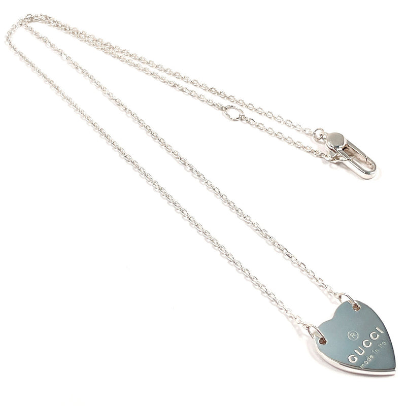 GUCCI Necklace 223512 J8400 8106 Trademark Heart Silver925 Silver Women Second hand