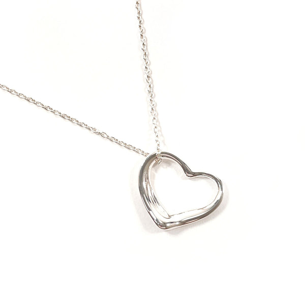 TIFFANY&Co. Necklace Open heart Elsa Peretti Sterling Silver Silver Women Second hand