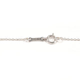 TIFFANY&Co. Necklace Open heart Elsa Peretti Sterling Silver Silver Women Second hand