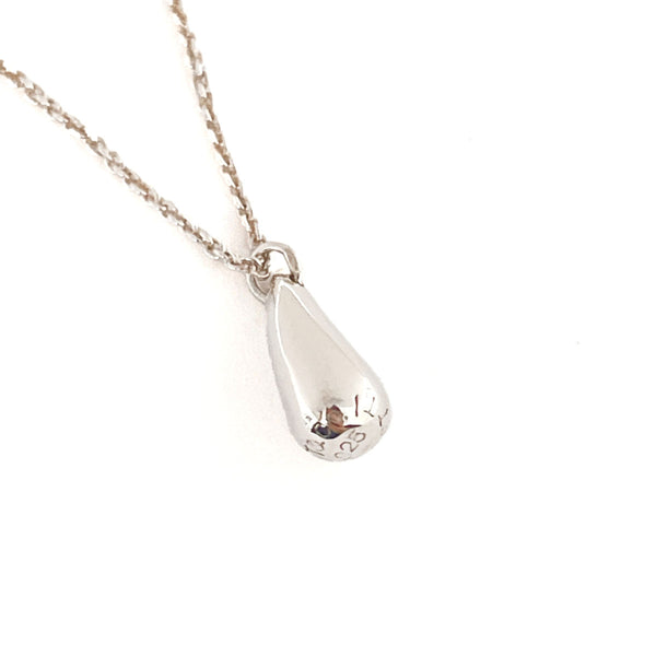 TIFFANY&Co. Necklace teardrop Elsa Peretti Silver925 Silver Women Second hand