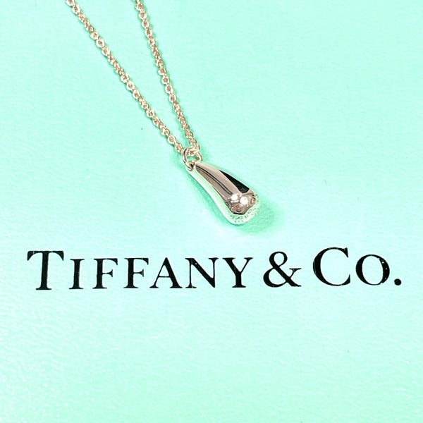 TIFFANY&Co. Necklace teardrop Elsa Peretti Silver925 Silver Women Second hand