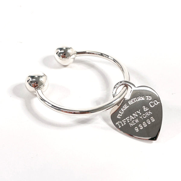 TIFFANY&Co. key ring heart tag key ring Return to Silver925 Silver Women Second hand