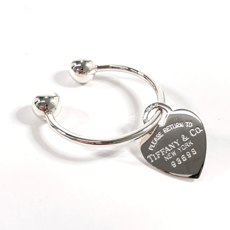 TIFFANY&Co. key ring heart tag key ring Return to Silver925 Silver Women Second hand