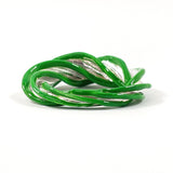 BOTTEGAVENETA Ring Twist Silver925/enamel #US 6 3/4 green green unisex Second hand