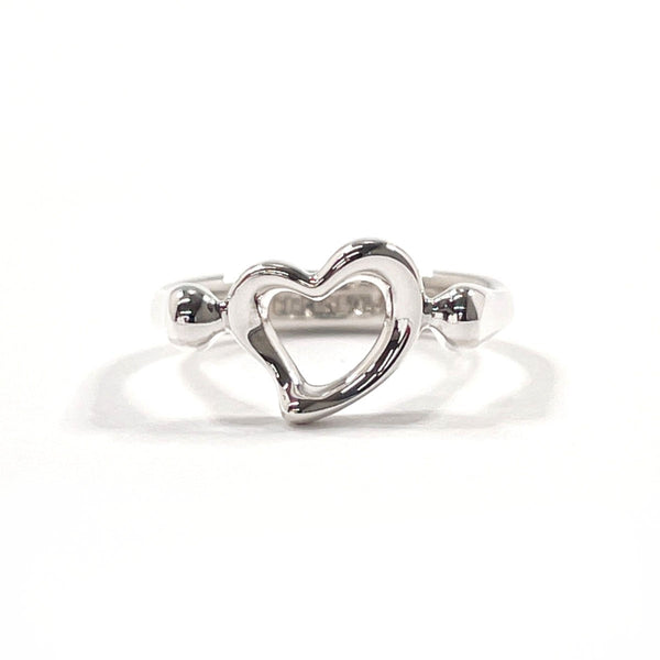 TIFFANY&Co. Ring Open heart Elsa Peretti Silver925 #US 4 3/4 Silver Women Second hand