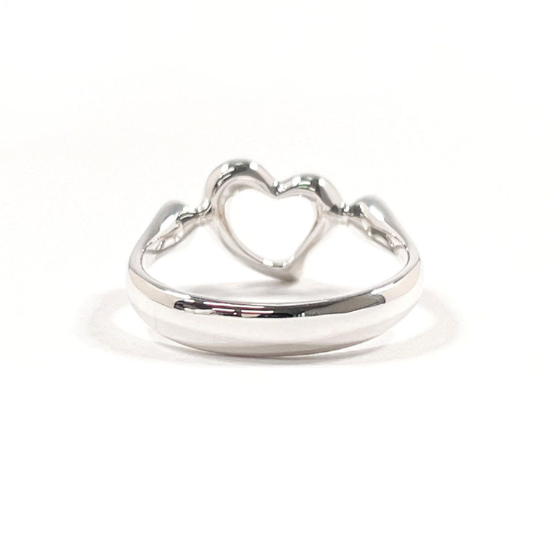 TIFFANY&Co. Ring Open heart Elsa Peretti Silver925 #US 4 3/4 Silver Women Second hand