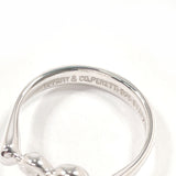 TIFFANY&Co. Ring Open heart Elsa Peretti Silver925 #US 4 3/4 Silver Women Second hand
