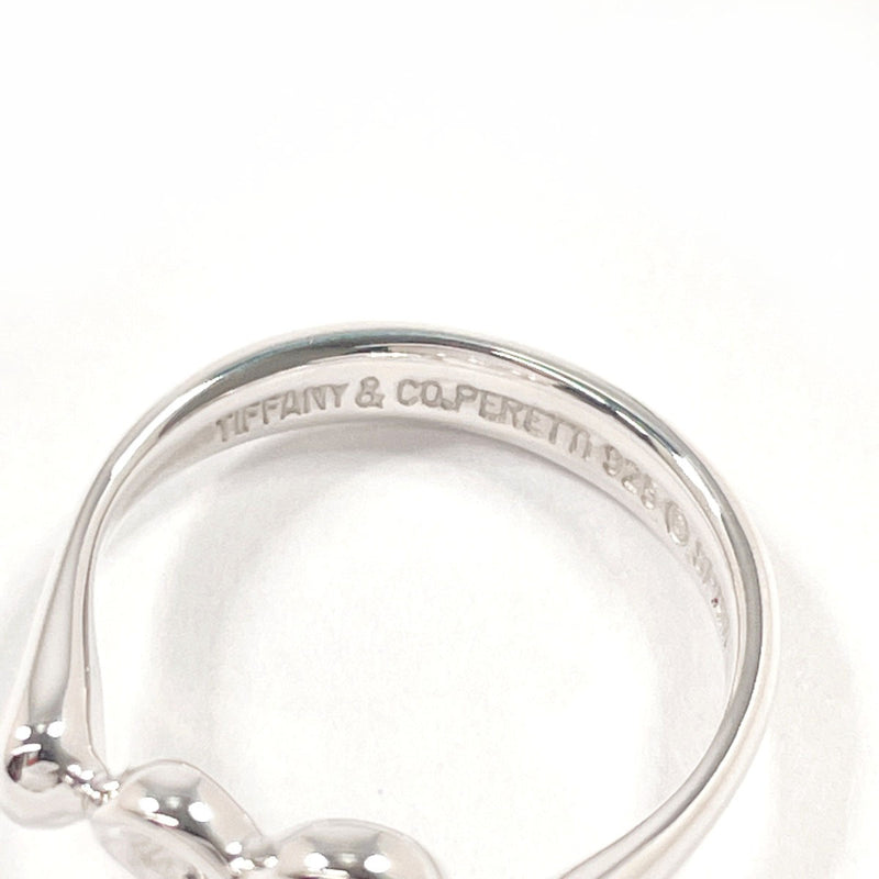 TIFFANY&Co. Ring Open heart Elsa Peretti Silver925 #US 4 3/4 Silver Women Second hand