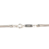 TIFFANY & CO. Necklace 1837 Bar Pendant Sterling Silver 925 vintage unisex