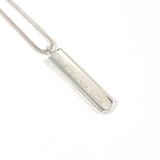 TIFFANY&Co. Necklace 1837 Bar Pendant Silver925 Silver unisex Second hand
