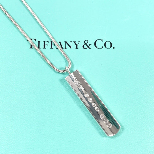 TIFFANY&Co. Necklace 1837 Bar Pendant Silver925 Silver unisex Second hand