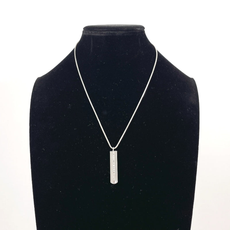 TIFFANY&Co. Necklace 1837 Bar Pendant Silver925 Silver unisex Second hand