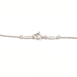 TIFFANY&Co. Necklace Open heart Elsa Peretti Silver925 Silver Women Second hand