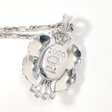 Georg Jensen Necklace Year Pendant 2000 Heritage Collection Silver925 Silver unisex Second hand