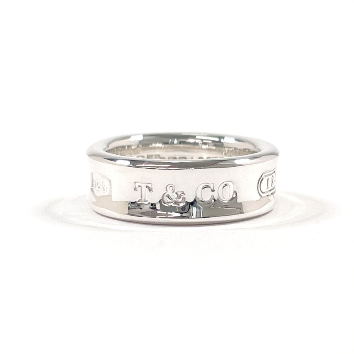 【Tiffany&Co】1837collection ☆Sterling silver Medium リング TIFFANY&Co. Ring 1837 Medium Silver925 #US 6 1/4 Silver