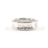 TIFFANY&Co. Ring 1837 Medium Silver925 #US 6 1/4 Silver unisex Second hand