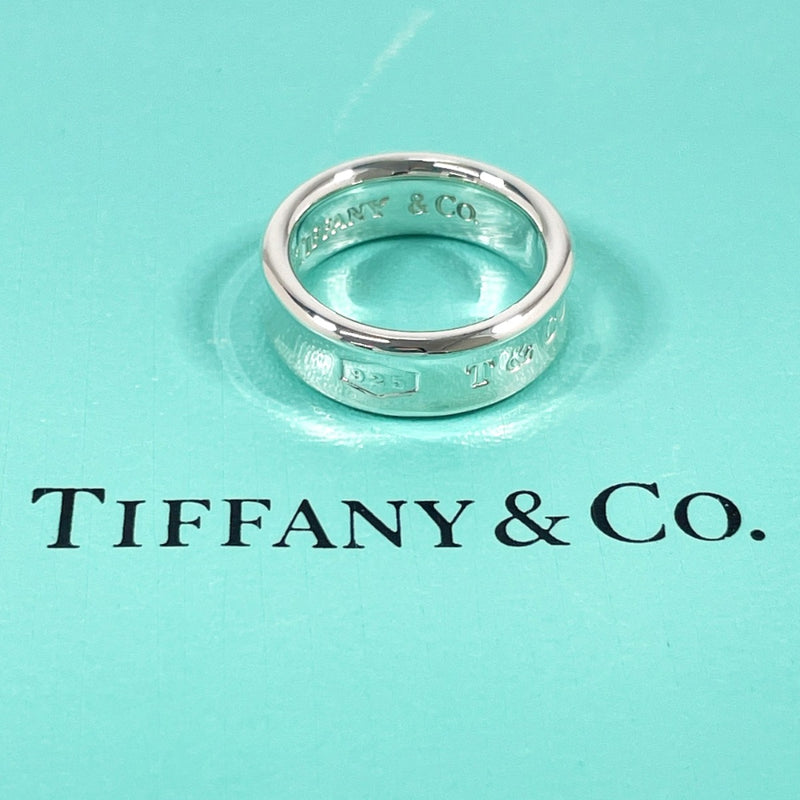 TIFFANY&Co. Ring 1837 Medium Silver925 #US 6 1/4 Silver unisex Second hand
