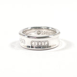 TIFFANY&Co. Ring 1837 Medium Silver925 #US 6 1/4 Silver unisex Second hand