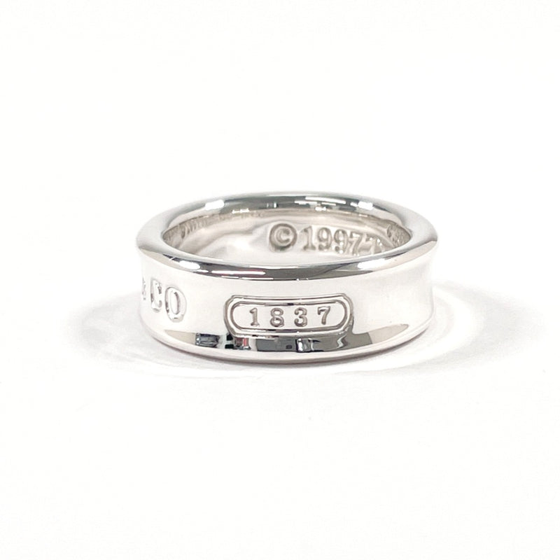 TIFFANY&Co. Ring 1837 Medium Silver925 #US 6 1/4 Silver unisex Second hand
