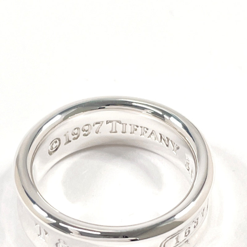 TIFFANY&Co. Ring 1837 Medium Silver925 #US 6 1/4 Silver unisex Second hand
