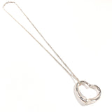 TIFFANY&Co. Necklace Open heart Elsa Peretti Silver925 Silver Women Second hand