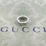 GUCCI Ring Ghost Skull Silver925 #US 4 3/4 Silver Women Second hand