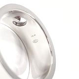 GUCCI Ring Logo Cutout Silver925 #US 7 Silver unisex Second hand