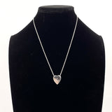 GUCCI Necklace 223512 J8400 8106 Trademark Heart Silver925 Silver Women Second hand