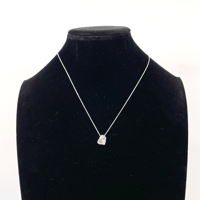 TIFFANY&Co. Necklace Full heart Elsa Peretti Silver925 Silver Women Second hand