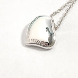 TIFFANY&Co. Necklace Full heart Elsa Peretti Silver925 Silver Women Second hand