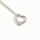 TIFFANY&Co. Necklace Open heart Elsa Peretti Silver925 Silver Women Second hand