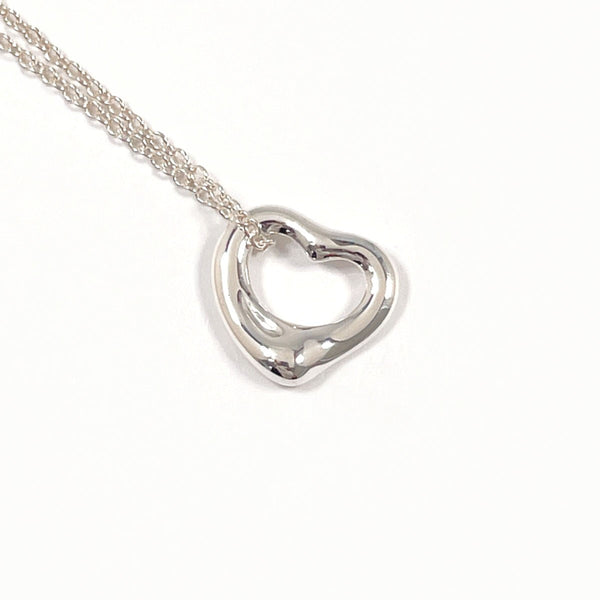 TIFFANY&Co. Necklace Open heart Elsa Peretti Silver925 Silver Women Second hand