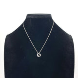 TIFFANY&Co. Necklace Open heart Elsa Peretti Silver925 Silver Women Second hand