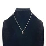 TIFFANY&Co. Necklace Open heart Elsa Peretti Silver925 Silver Women Second hand