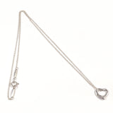 TIFFANY&Co. Necklace Open heart Elsa Peretti Silver925 Silver Women Second hand