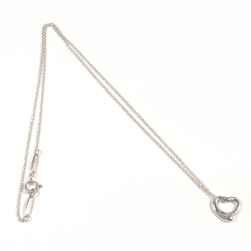 TIFFANY&Co. Necklace Open heart Elsa Peretti Silver925 Silver Women Second hand