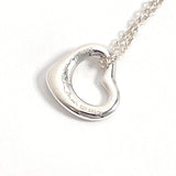 TIFFANY&Co. Necklace Open heart Elsa Peretti Silver925 Silver Women Second hand