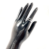 GUCCI Ring Branded Cutout G Silver925 #US 4 3/4 Silver Women Second hand