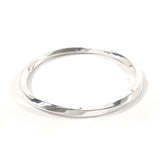 TIFFANY&Co. Bangle knife edge twist Silver925 Silver Women Second hand