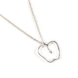 TIFFANY&Co. Necklace Apple Elsa Peretti Silver925 Silver Women Second hand