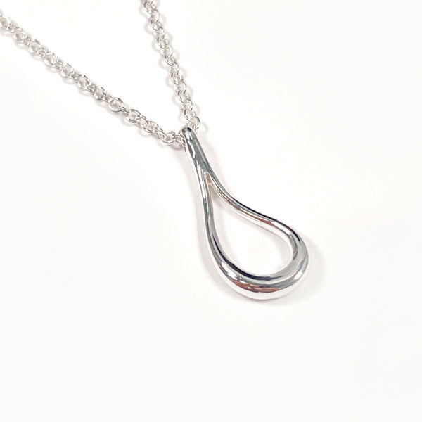 TIFFANY&Co. Necklace open teardrop Elsa Peretti Silver925 Silver Women Second hand