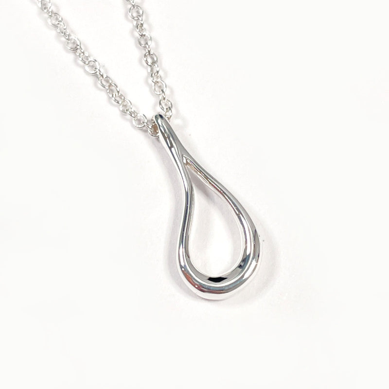 TIFFANY&Co. Necklace open teardrop Elsa Peretti Silver925 Silver Women Second hand